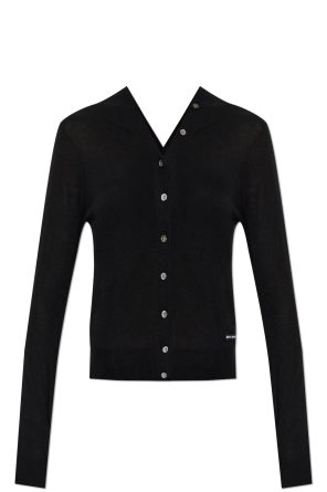Alexander Wang Cardigan with logo | Women's | Vitkac